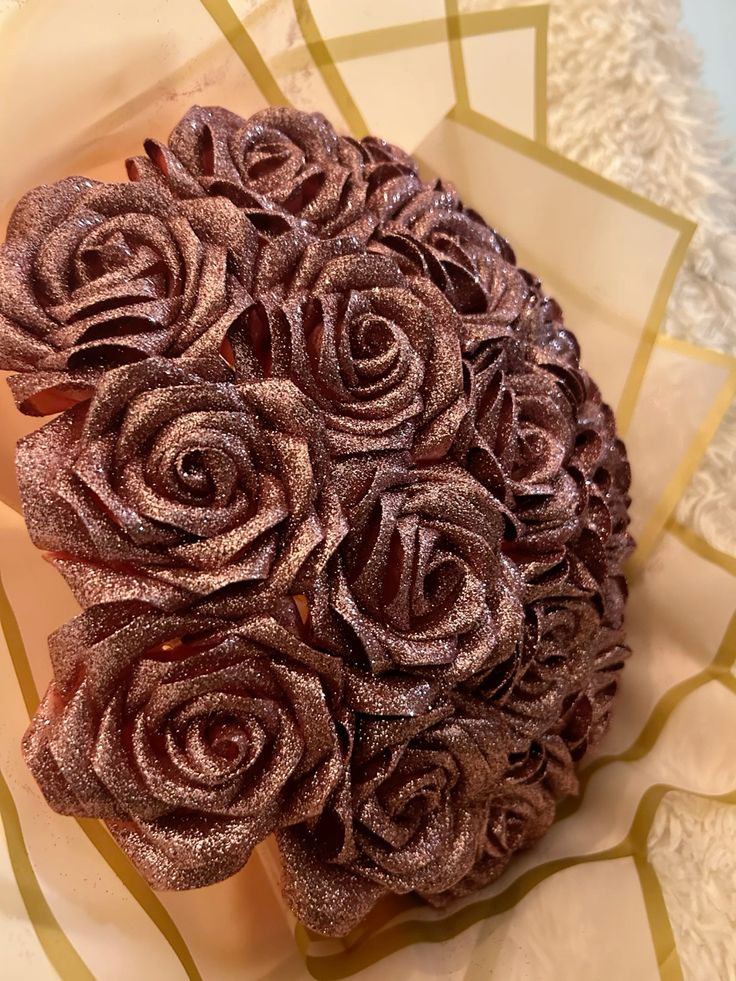 15 Glitter Flower Bouquet