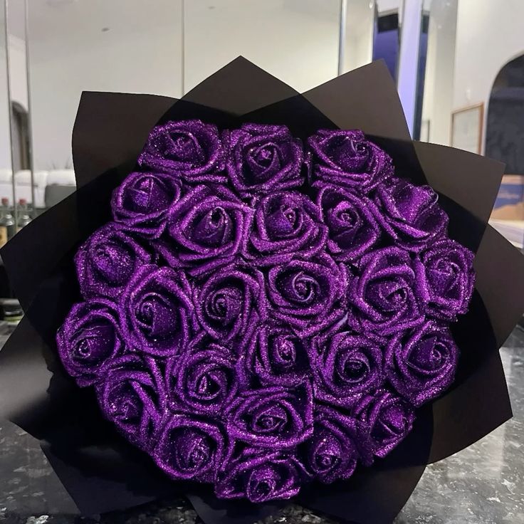 20 Glitter Flower Bouquet